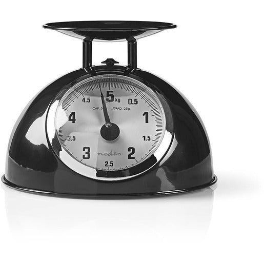 Nedis Küchenwaage, Waage KASC110BK schwarz 5Kg Nedis Küchenwaage, Waage KASC110BK schwarz 5Kg